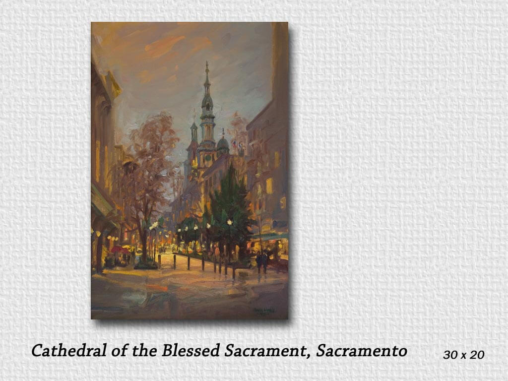 cathedral of the blessed sacrament, sacramento