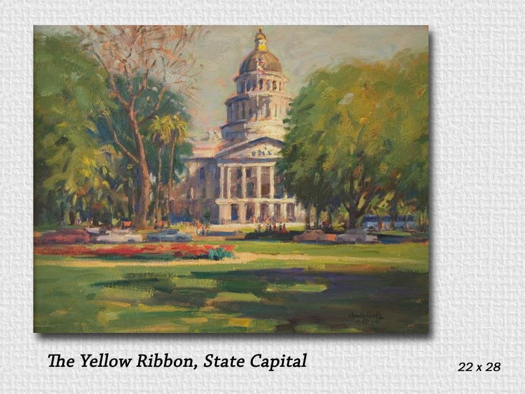 the yellow ribbon, state capital