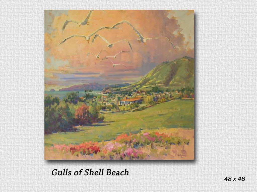gulls of shell beach